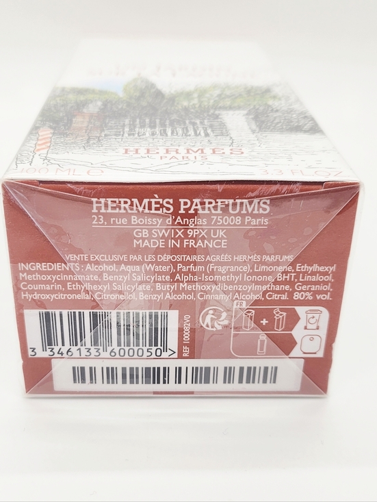 Hermes Un Jardin Sur La Lagune Eau de Toilette 3.3 Ounces - Picture 3 of 7